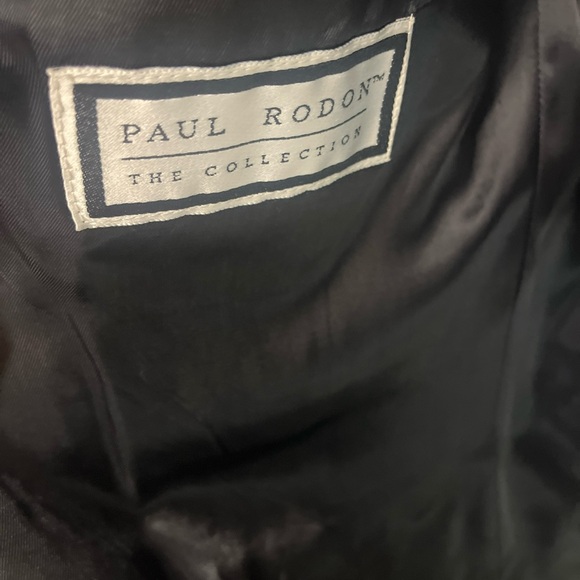 Classic Black Men's Double-Breasted Suit and pants - Picture 7 of 13